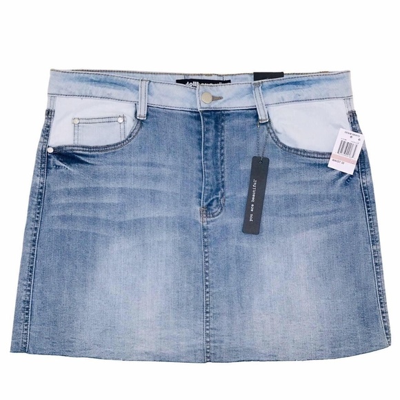 Dollhouse Dresses & Skirts - NWT Dollhouse Denim Jean Mini Skirt
